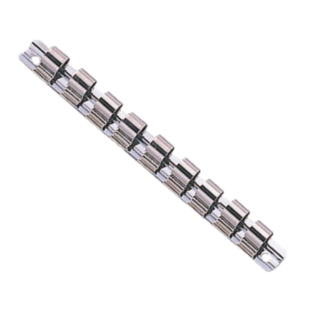 Suporte Trilho Para Organizar Guardar Soquete de 1/4'' 9 Posições Ferramenta Oficina Eletricista em Oferta na Shopee