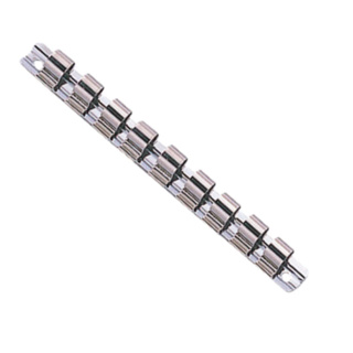 Suporte Trilho Para Organizar Guardar Soquete de 1/4'' 9 Posições Ferramenta Oficina Eletricista em Oferta na Shopee