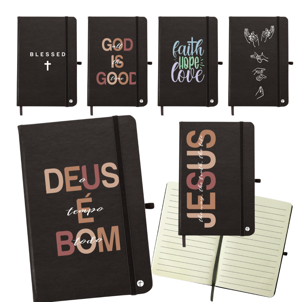 Caderneta Moleskine Sketchbook - Mensagens de Jesus - Parte 3