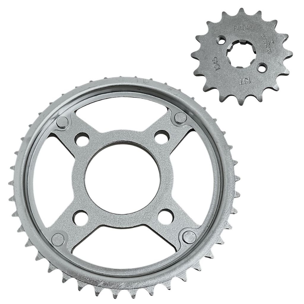 Semi Kit (Coroa E Pinhão) P/Moto Honda Cg Titan 150 2004 2005 Até 2015 Fan 150 2010 Até 2013