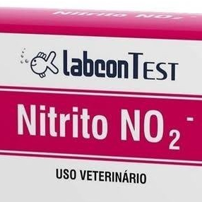 Teste de Nitrito Alcon Labcon Test Nitrito No2 agua doce e salgada