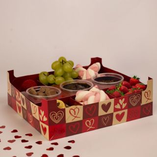 05 CAIXA FONDUE DIA DOS NAMORADOS CORAÇÕES 24X22X8 cm   5478 (IDEIA NAMORADOS 2025) em Oferta na Shopee