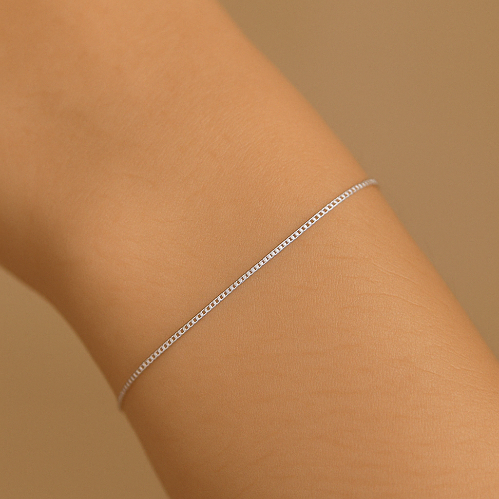 Pulseira Bracelete Veneziana de Prata 925 Legítima Italiana Verdadeira Feminina da Moda V12 em Oferta na Shopee