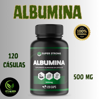 Albumina em Cápsulas – Suplemento Proteico da Clara do Ovo | 120 Cápsulas em Oferta na Shopee