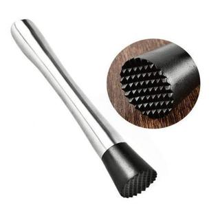 Socador de Caipirinha Inox Profissional - Macerador Frutas Barman Bar Drinks Muddler Barware em Oferta na Shopee