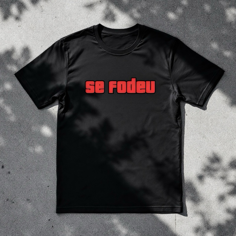 Camiseta GTA Fã Game Blusa Masculina Humor Videogame Jogos Unissex Slim Fit Rockstar