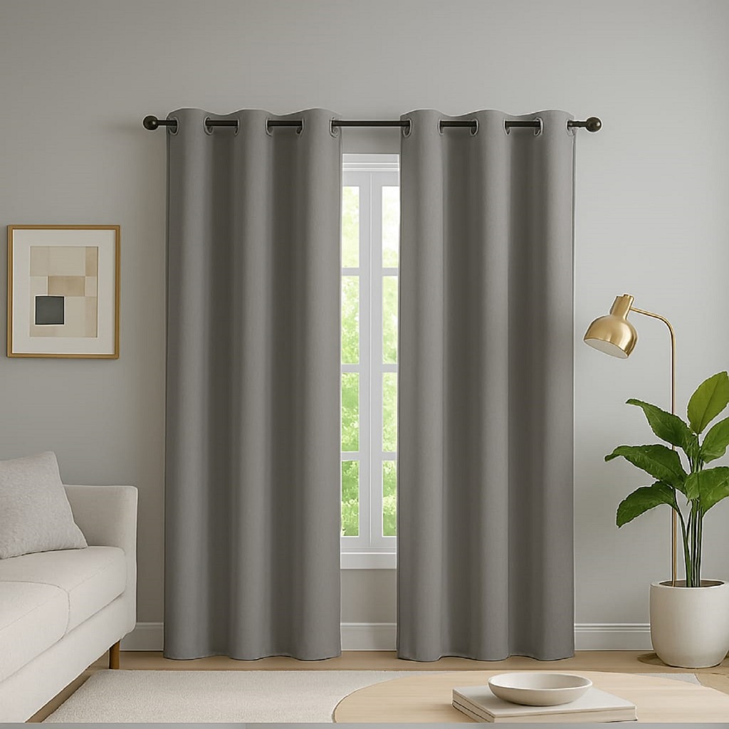 Cortina Blackout PVC Corta 100% a Luz 2,80m x 2,30m Para Sala Quarto Escritorio 2,20×1,30 2,80×1,60