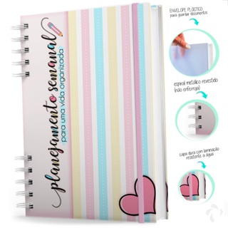Planner - Planejamento Semanal E Minhas Finanças Organizadas em Oferta na Shopee