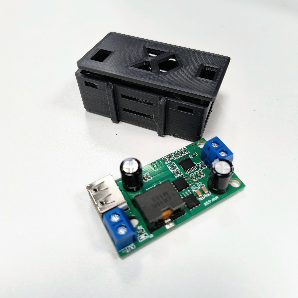 Case para placa step-down | step-up | arduino