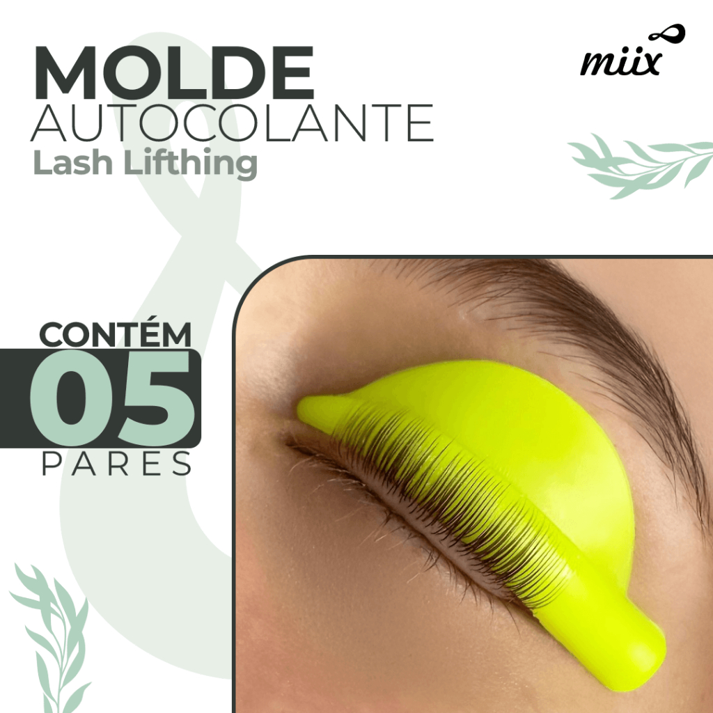 5 Pares Molde Anatômico Lash Lifting Autocolante em Oferta na Shopee