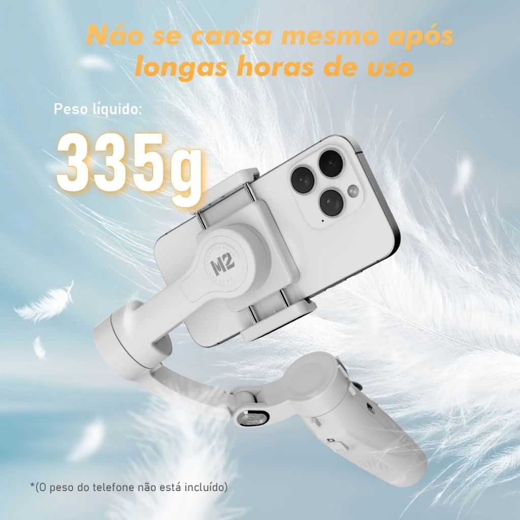 COIBEU Estabilizador Gimbal Pró M2 3 Eixos P/ Celular Smartphone
