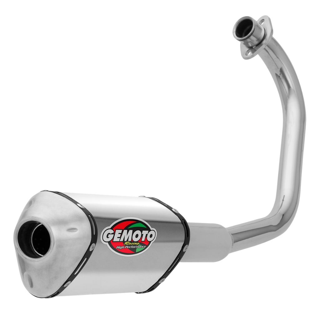 Escapamento Para Moto Racing 3 Trioval Gemoto Compatível Com Titan KS 125 / Fan 2000 a 2008 em Oferta na Shopee