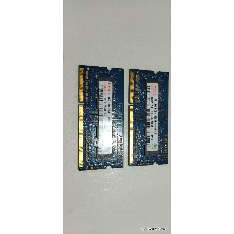 Memória RAM DDR3 SODIMM 1GB para notebook