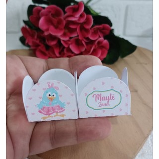 Forminhas de docinhos Galinha pintadinha personalizada