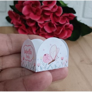 Forminha de docinhos Jardim da Borboletas, Jardim encantado, decoração Jardim das borboletas