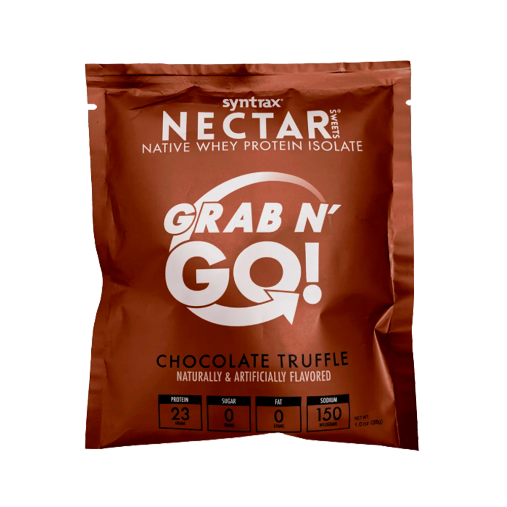 Syntrax Grab N'Go Nectar Sweets Sachê 27g à 31g - Whey Isolado Importado