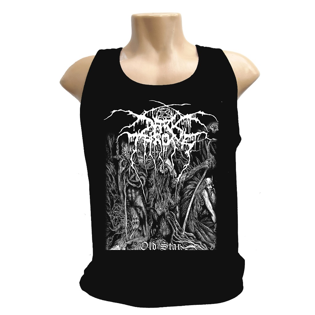 Camiseta Regata Darkthrone Old Star Black Metal