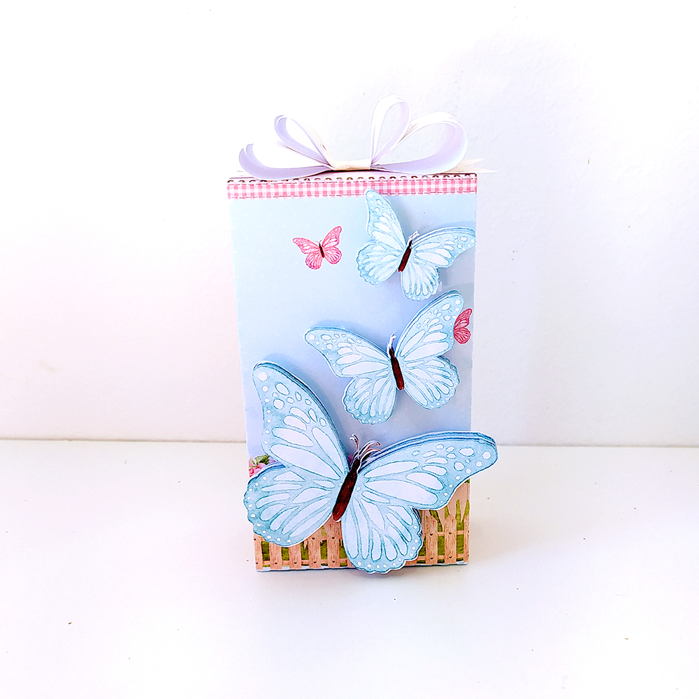 Caixas Personalizadas Jardim Encantado / Borboletas – Lembrancinha / Aniversário