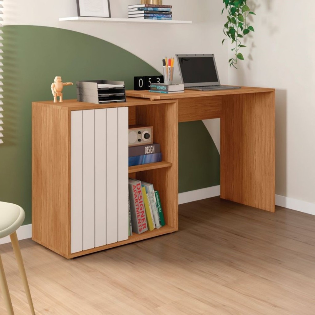 Escrivaninha De Estudos Caemmun Bisck 1,40 - Home & Living