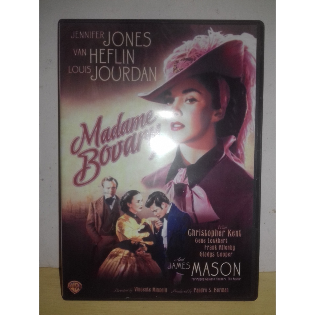 DVD A Sedutora Madame Bovary 1949 P/B Dublado/Dual Áudio HD1080p
