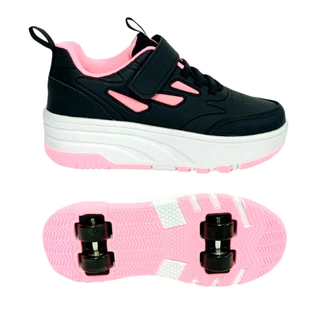 TENIS INFANTIL BOX200 SKATE RODINHA CALCE FACIL PRONTA ENTREGA