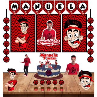 Kit Decoração Festa Em Casa Tema Enaldinho em Oferta na Shopee
