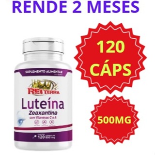 Luteína + Zeaxantina Com Vitaminas C e A (120 cápsulas) 500MG em Oferta na Shopee