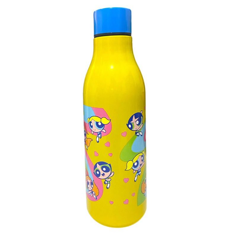 Garrafa Térmica Cantil Meninas Superpoderosas Arco Íris 500 ml