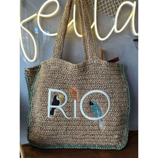 BOLSA DE PRAIA ARTESANAL TOTEBAG FARM CARIOCA  P/M em Oferta na Shopee
