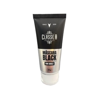 Máscara Facial Black Classe A 60g Peel Off Com Argila Preta Removedora De Cravos E Oleosidade 1un em Oferta na Shopee