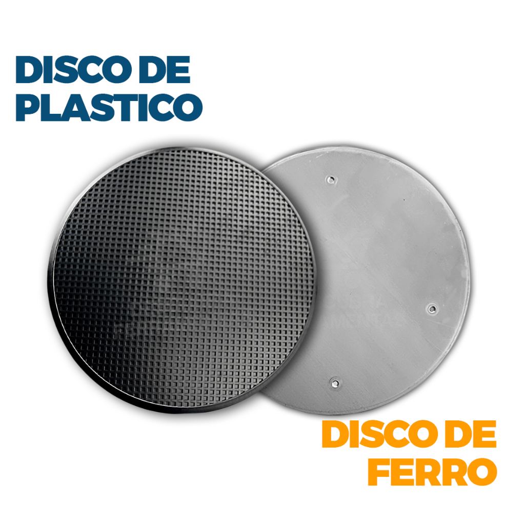 Disco de Plástico Polipropileno Disco de Ferro para Desempenadeira Elétrica Menegotti para Reboco em Oferta na Shopee