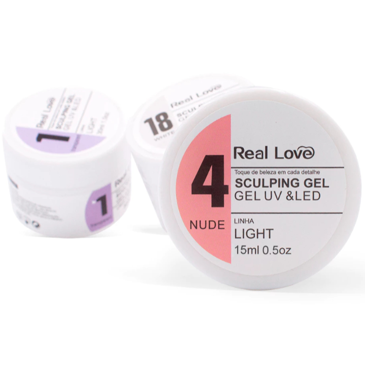 Gel de Modelagem Sculpting Real Love 15ml – Para Unhas em Fibra, Alongamento e Curvatura Precisa em Oferta na Shopee