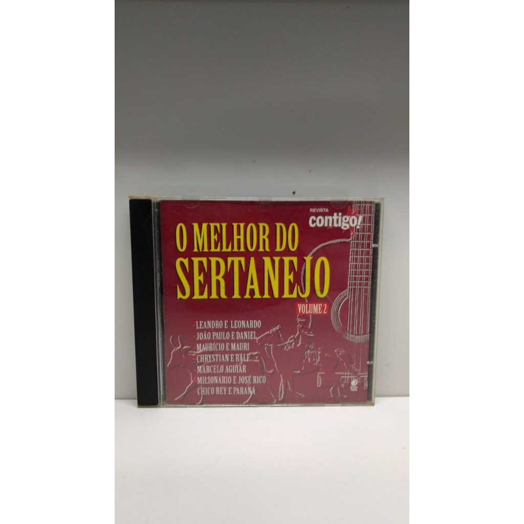 CD O melhor do sertanejo volume 2 Revista contigo! md1676