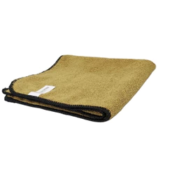 Flanela De Microfibra Cor Marrom 40 x 40cm Autoamerica 220GSM