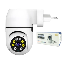Câmera Tomada Wi-Fi Yoosee Full HD Visão Noturna Áudio Bidirecional Detecção de Movimento Ambiente Interno