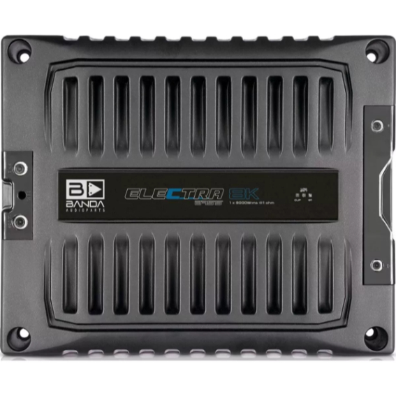 Amplificador para carro/caminhonete Banda Elektra 8K Electra 8K 2 Ohms clase D em Oferta na Shopee