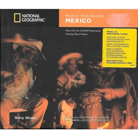 CD: National Geographic Music Traveller Mexico (NatGeo) c/ Lucero; Ana Gabriel; Los Andariegos
