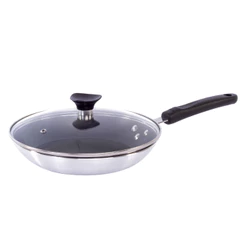 Figideira Antiaderente 24 cm Profissional Tramontina Com Tampa