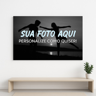 Quadro Decorativo Personalizado Alta Qualidade Sua Foto Imagem Logo Luxo Sala Quarto Escritório Moldura Infinita em Oferta na Shopee
