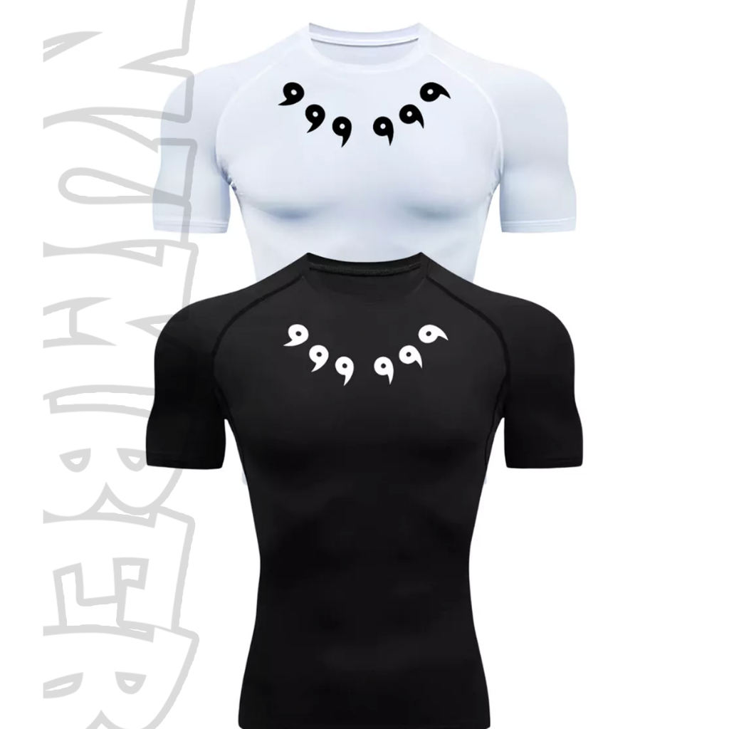 Kit 2 Camiseta Apertada Academia Compressao narut treino Alta Performance Masculina