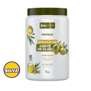 CREME DE PENTEAR BELEZA NATURAL EXPLOSÃO DE AZEITE DE OLIVA 1 KG em Oferta na Shopee