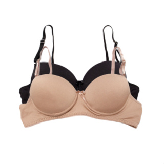 Kit 2 Sutiã Com Bojo Básicos Confortáveis Microfibra em Oferta na Shopee