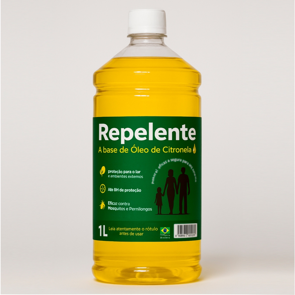 1 Litro Repelente Líquido A Base de Óleo De Citronela Puro Natural Refil Para Repelente Eletrico em Oferta na Shopee
