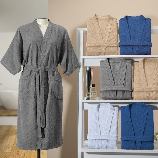 Roupão de Banho Felpudo 100% Algodão Hipoalérgico Adulto