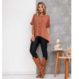 Blusa Ampla Blusinha Larguinha Despojada em Oferta na Shopee