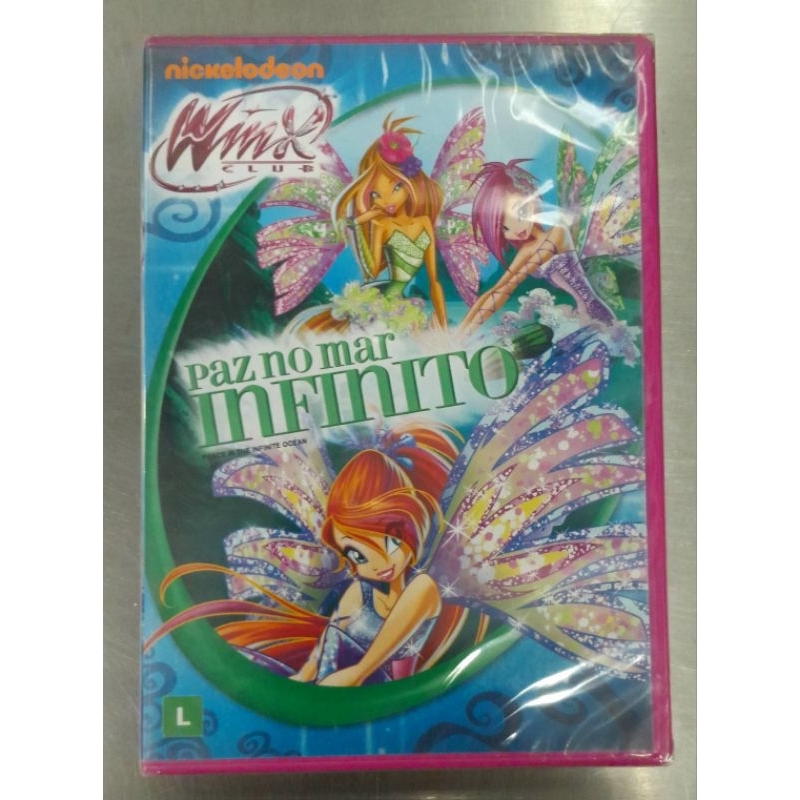 Dvd Winx Club - Paz no Mar Infinito (Novo/Original/Lacrado)