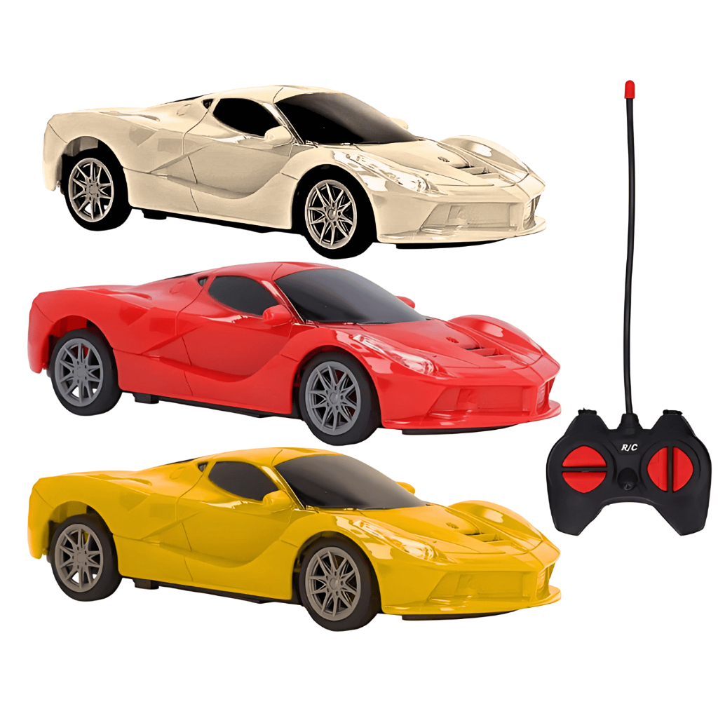 Carrinho de Controle Remoto Brinquedo Carro Carrinho Ferrari Colorida