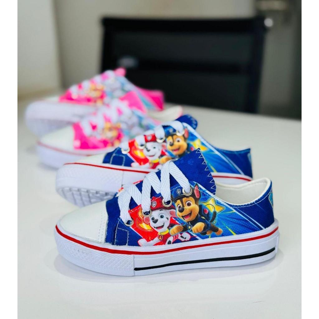 Tênis Infantil Patrulha Feminino Masculino Canina Confortável Desenho Patrulha Can em Oferta na Shopee