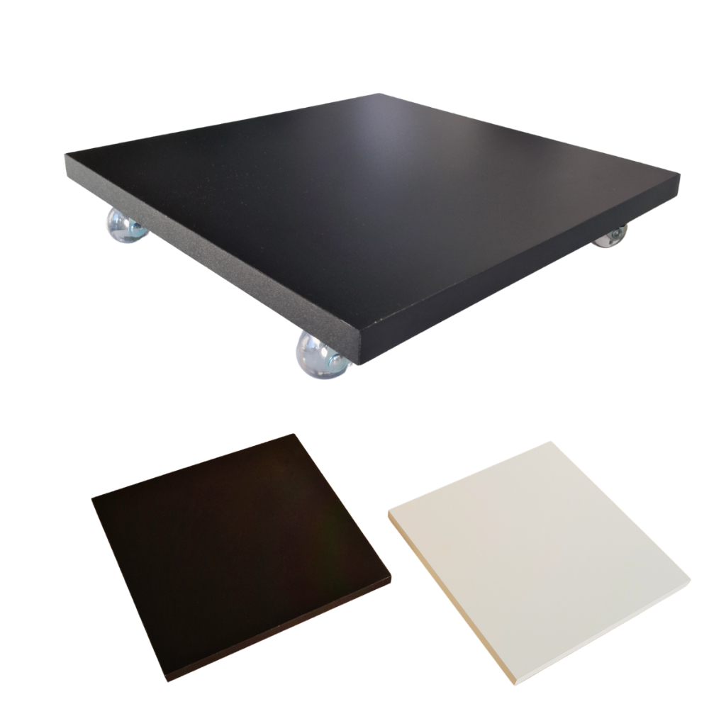 Suporte Para Bebedouro de Água de Coluna 32x32cm MDF – Suporta até 120kg com Rodas Giratórias Anti-Riscos em Oferta na Shopee