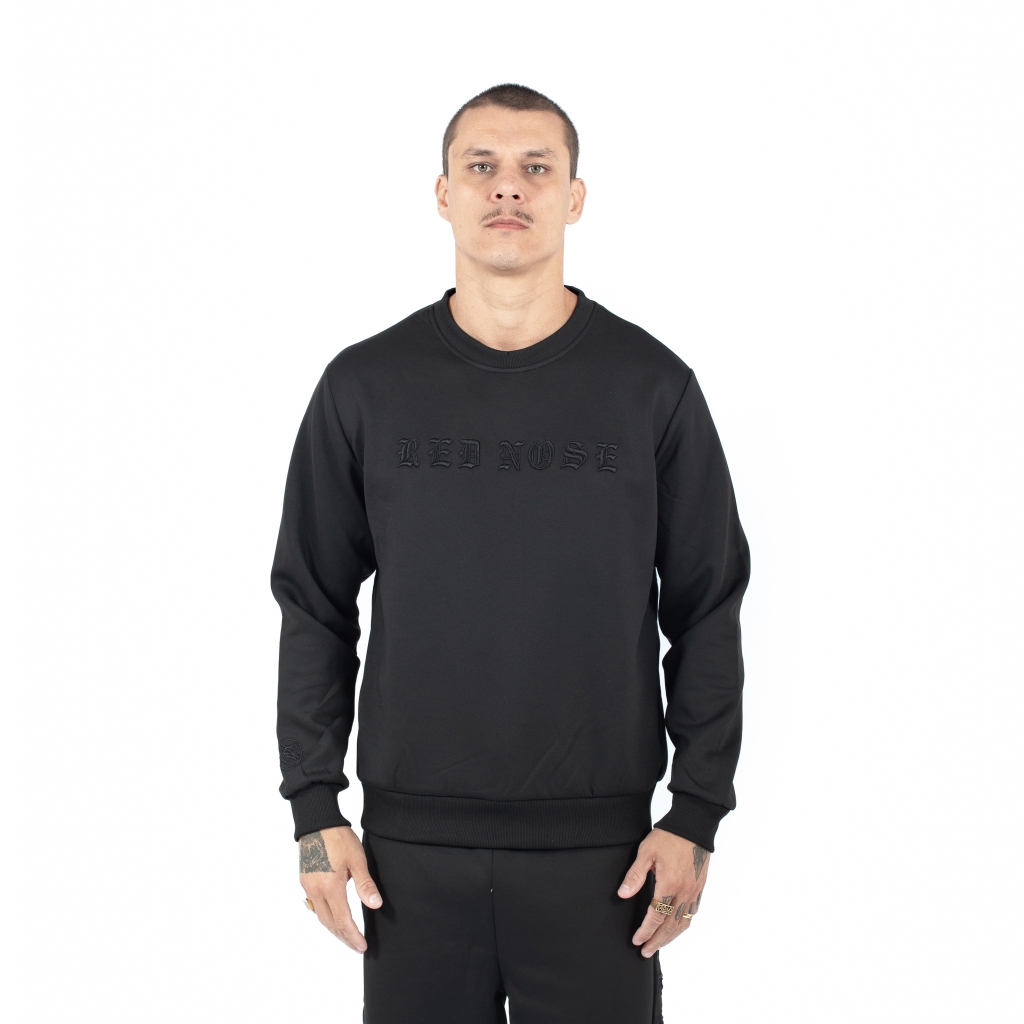 Moletom Masculino Detalhe Bordado em Oferta na Shopee